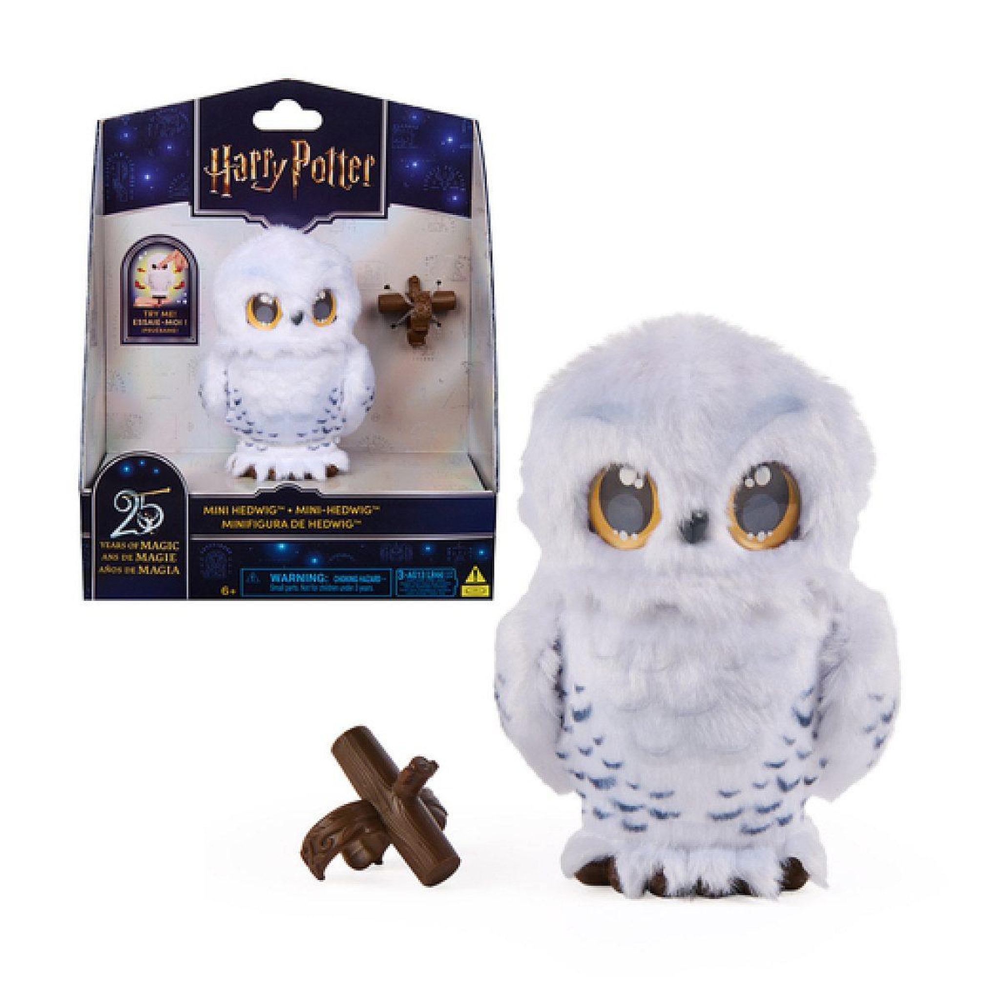 SPIN MASTER Mini Hedwige Enchantée Interactive - Wizarding World - SPINMASTER - A Partir De 6 Ans