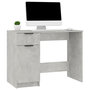 Voir la diapositive 4 : VIDAXL Bureau Gris beton 100x50x75 cm Bois d'ingenierie