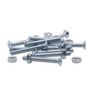 Voir la diapositive 5 :  Vis à métaux zinguée tête fraisée PZ cruciforme Vissal Ø 6x20 mm  lot de 12 vis+écrou