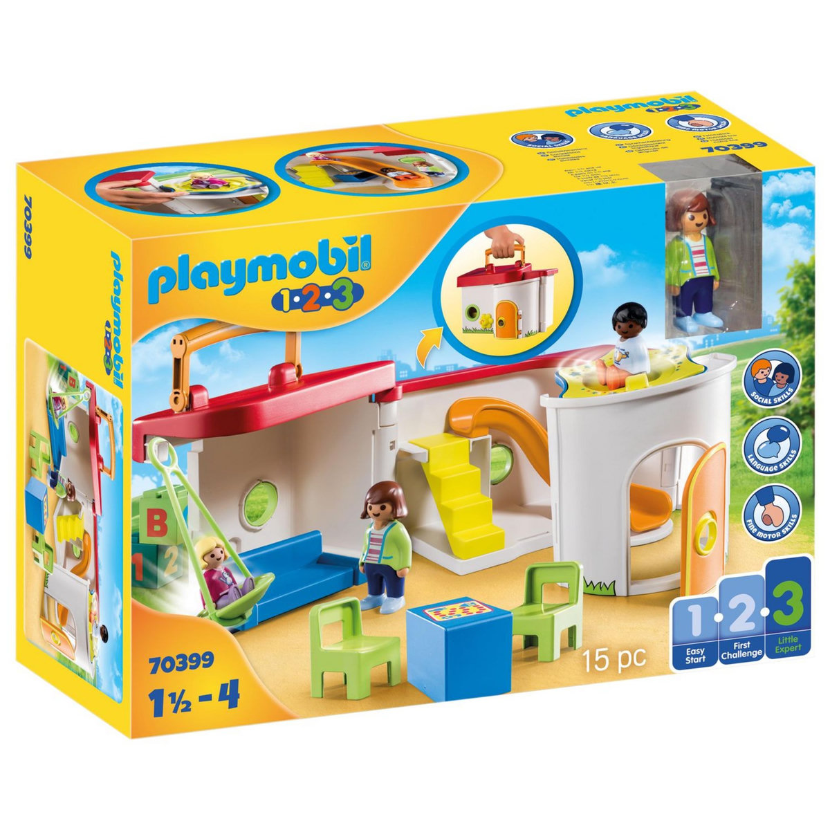 PLAYMOBIL 70399 1.2.3 - Garderie transportable