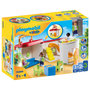 Voir la diapositive 1 : PLAYMOBIL 70399 1.2.3 - Garderie transportable