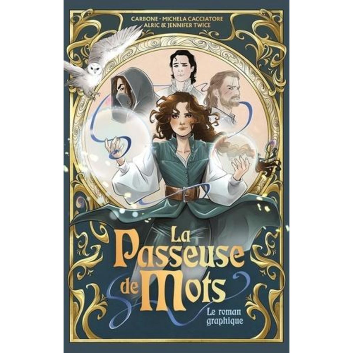 LA PASSEUSE DE MOTS. LE ROMAN GRAPHIQUE, Carbone