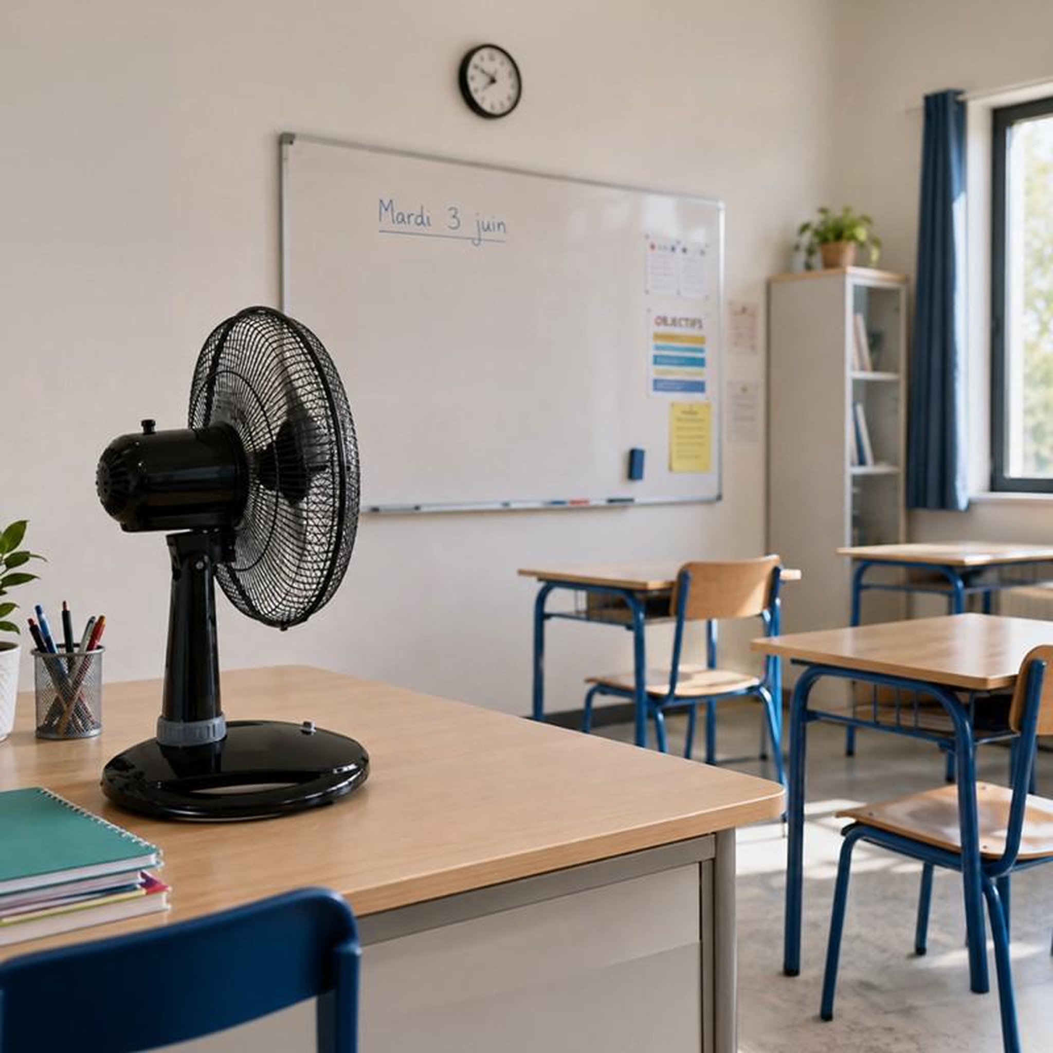 Voir la diapositive 3 : Ventilateur 3-en-1 Polyvalent : Sol, Mur Et Table