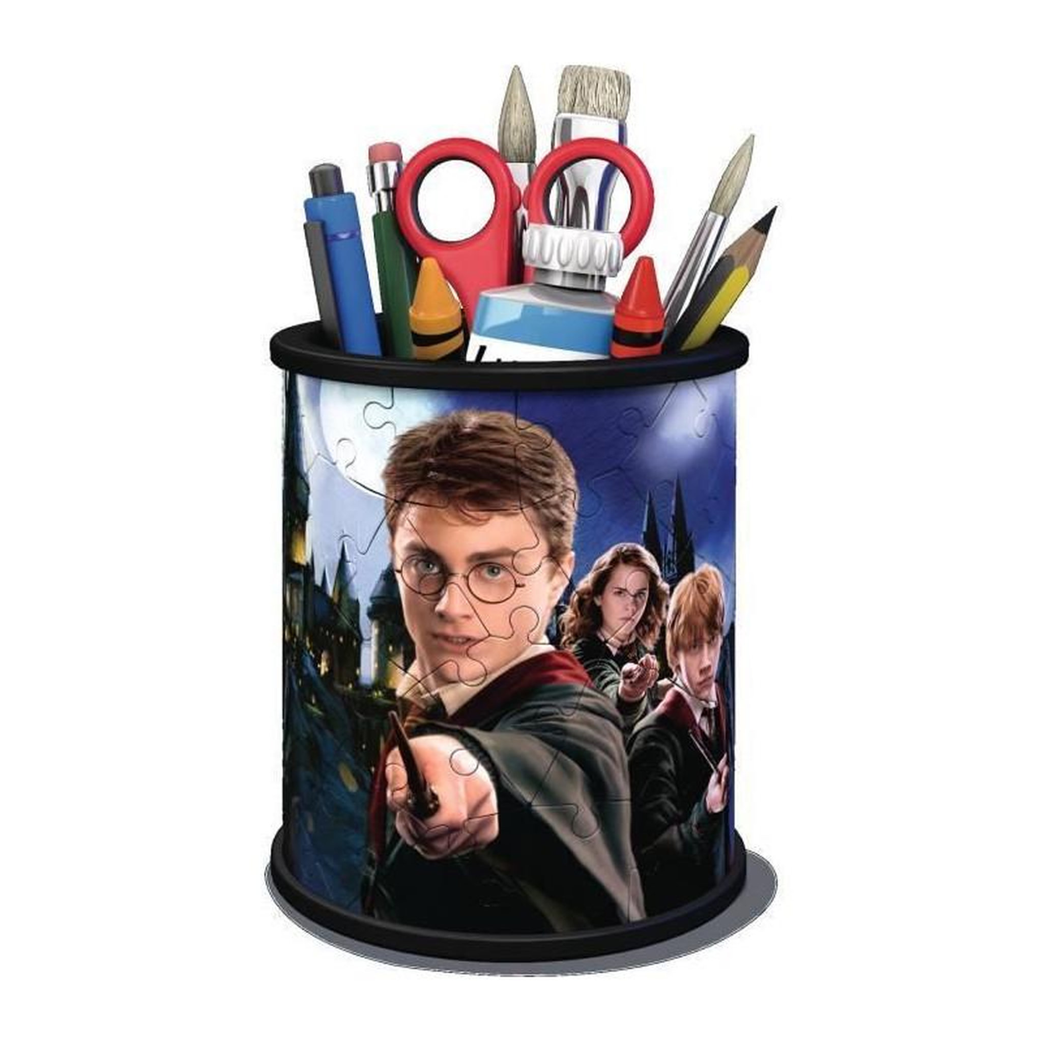Voir la diapositive 3 : RAVENSBURGER Puzzle 3D Pot à crayons Harry Potter – Accessoire bureau – Ravensburger