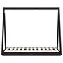 Voir la diapositive 4 : VIDAXL Cadre de lit pour enfant noir 70x140 cm bois de pin massif