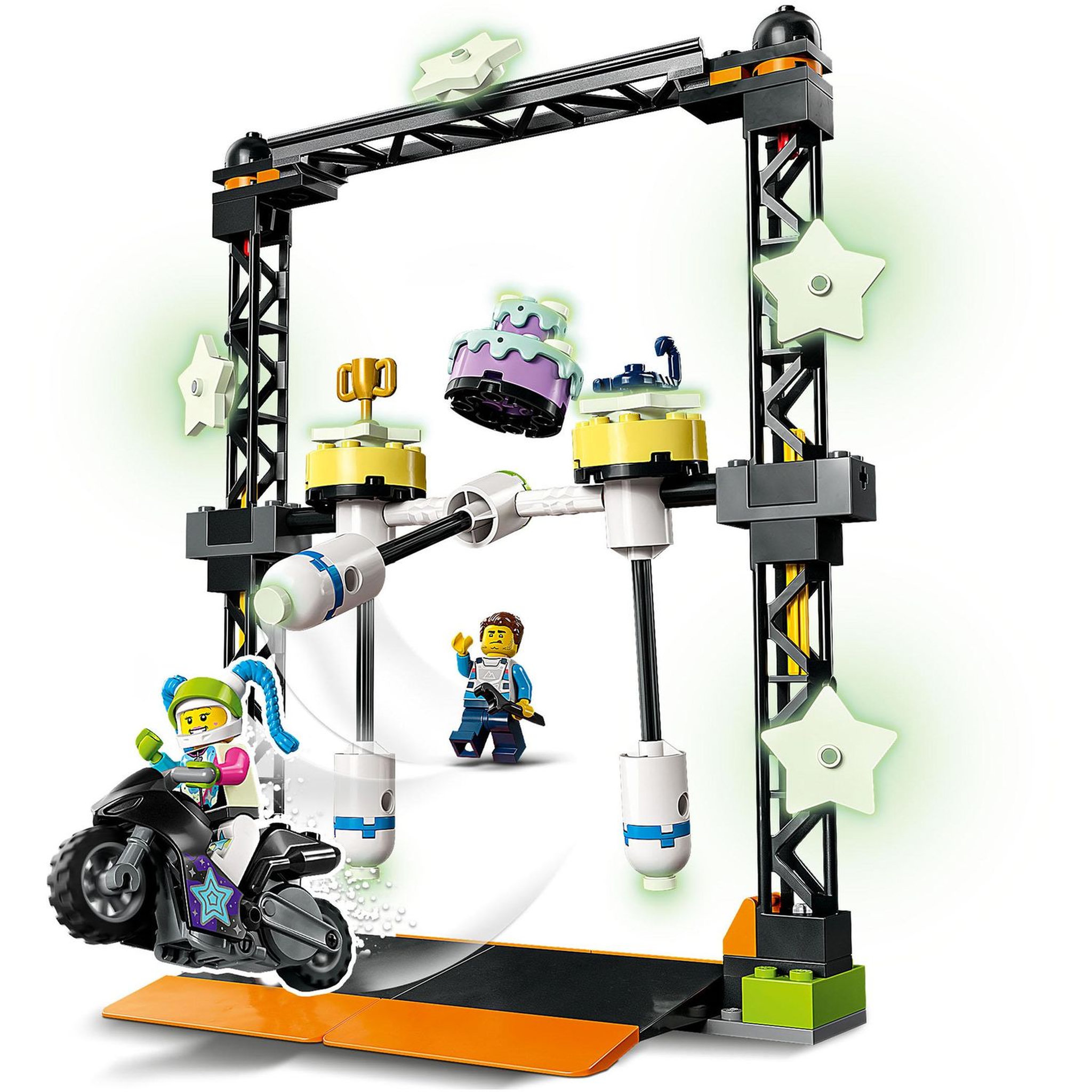 Voir la diapositive 5 : LEGO City Stuntz 60341 Le Défi de Cascade : Les Balanciers