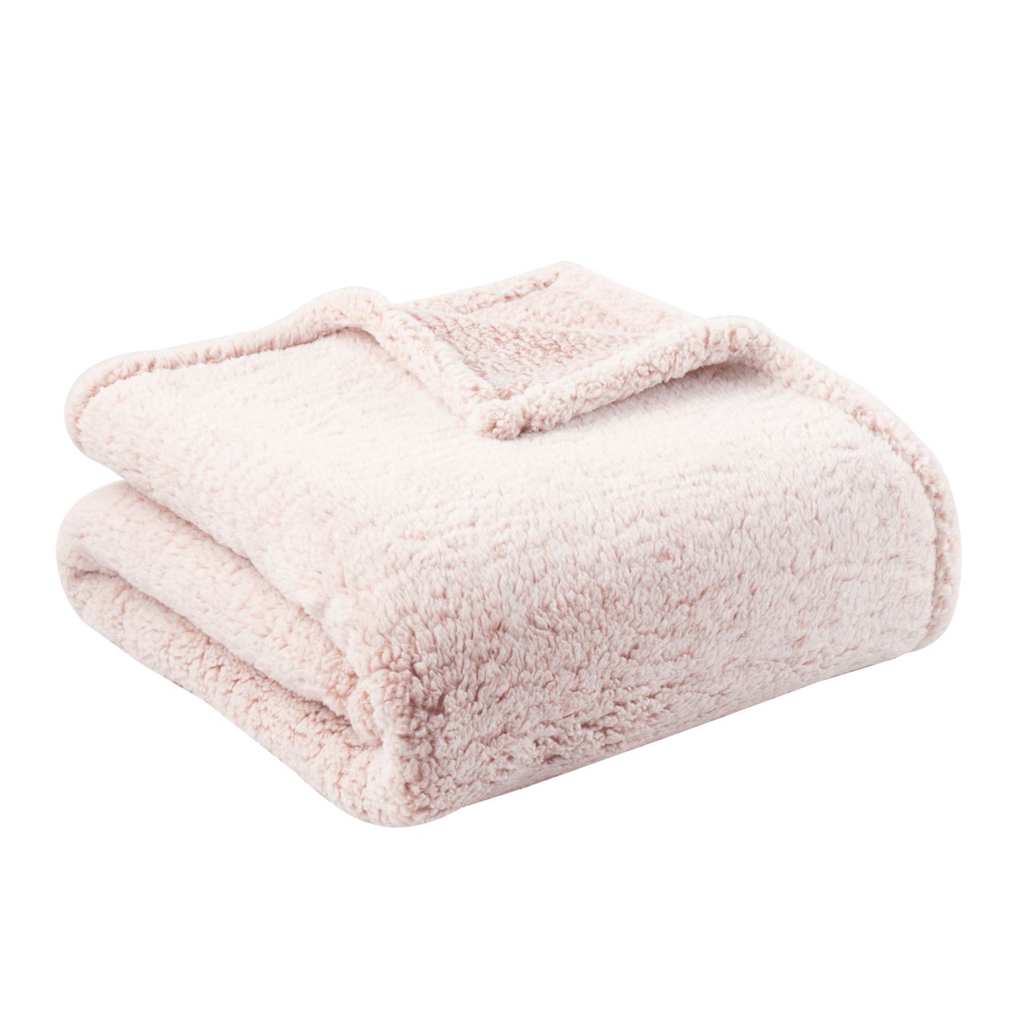 Voir la diapositive 1 : ACTUEL Plaid uni en polycoton recyclé 350g