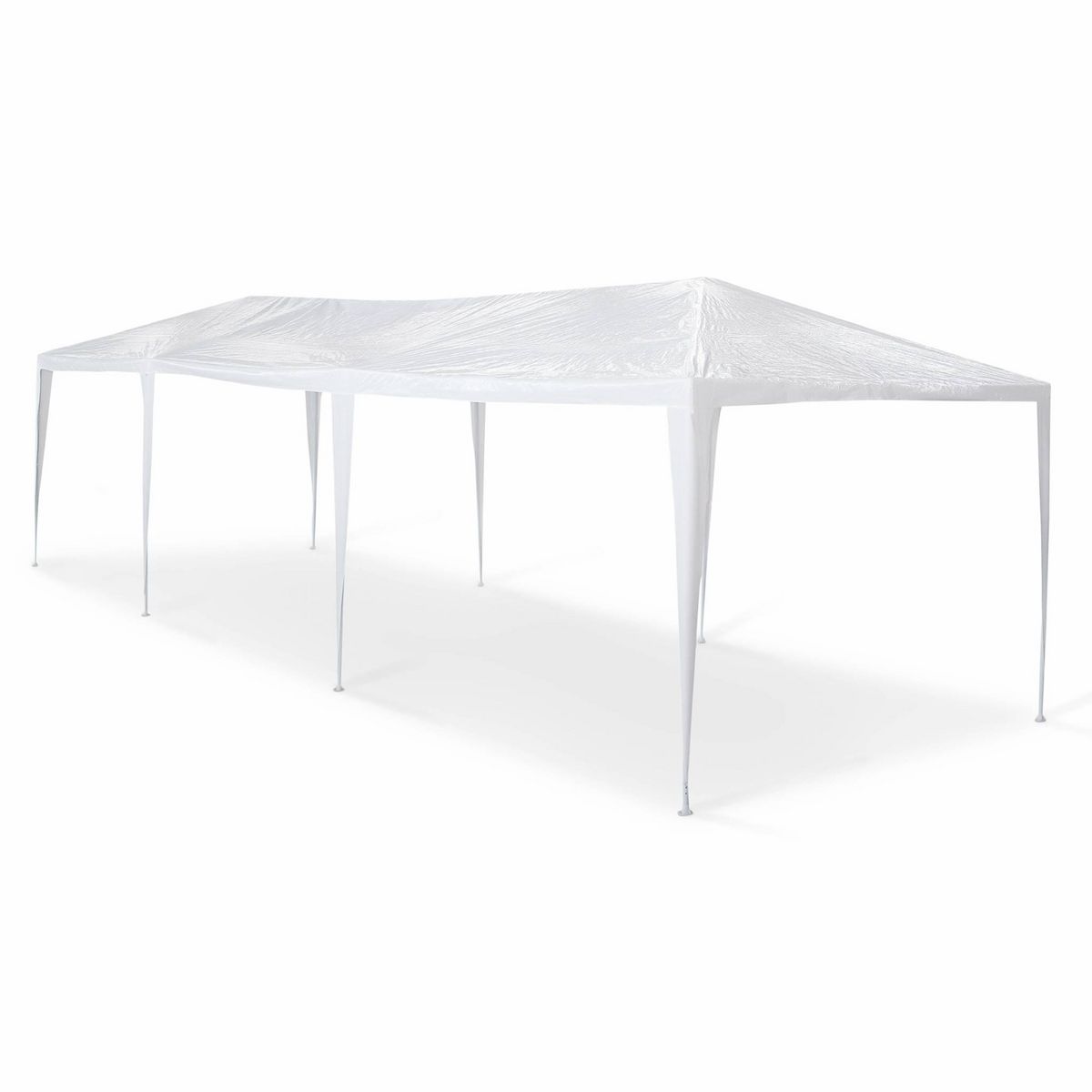 SWEEEK Tente de réception 3x9m. 27 m² - Massilia -  Blanc - à utiliser comme pavillon. tente de jardin. chapiteau ou tonnelle.