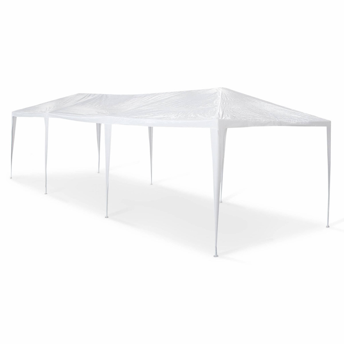 SWEEEK Tente de réception 3x9m. 27 m² - Massilia -  Blanc - à utiliser comme pavillon. tente de jardin. chapiteau ou tonnelle.