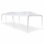 Voir la diapositive 4 : SWEEEK Tente de réception 3x9m. 27 m² - Massilia -  Blanc - à utiliser comme pavillon. tente de jardin. chapiteau ou tonnelle.