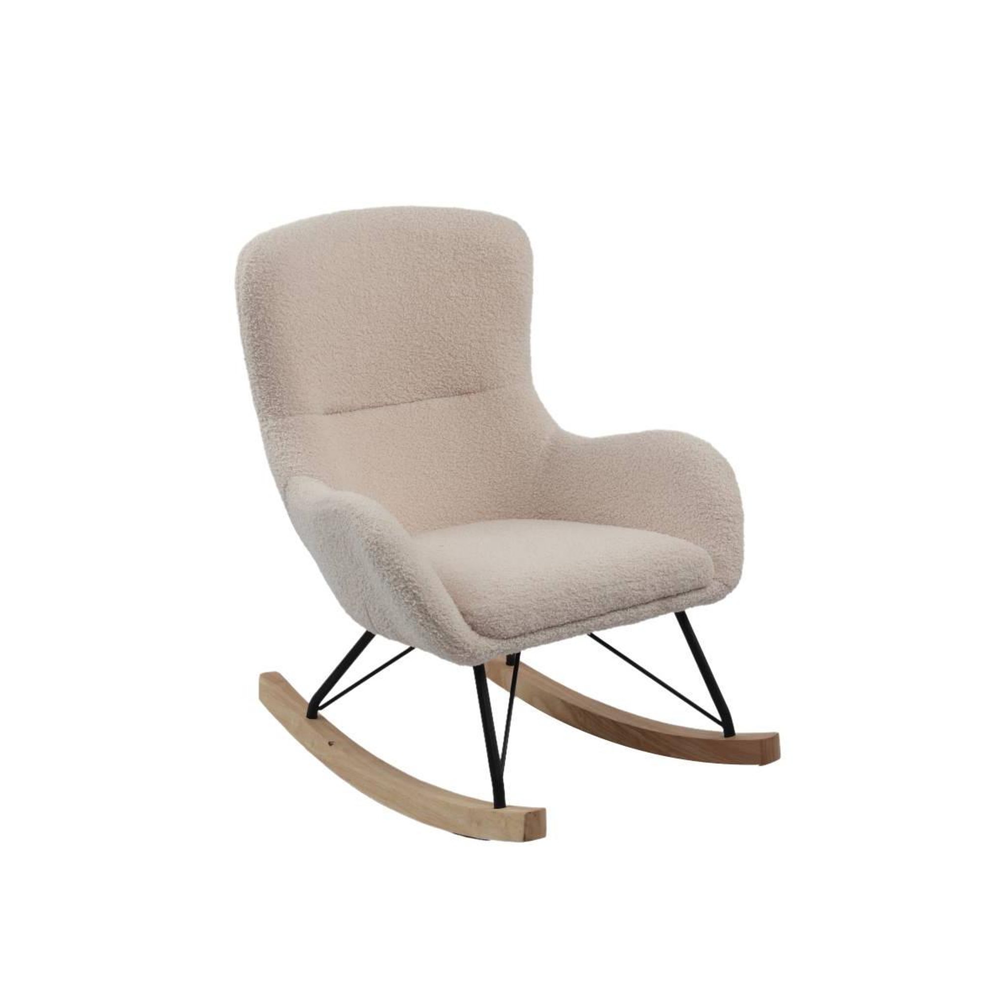 Voir la diapositive 3 : Paris Prix Chaise à bascule enfant  rocky  68cm beige