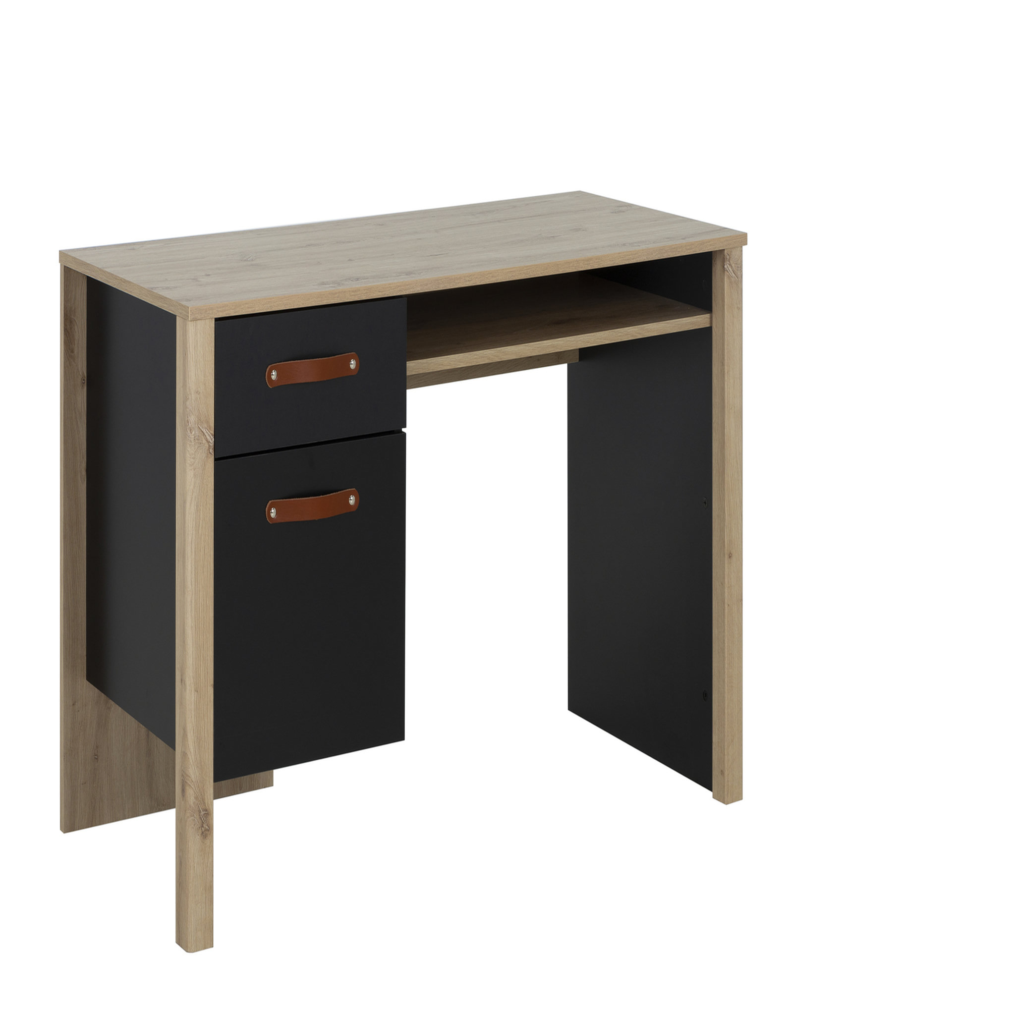 Voir la diapositive 1 : Bureau enfant 1 porte1 tiroir MARCUS