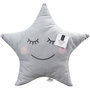 Voir la diapositive 4 : Paris Prix Coussin Déco Enfant  Étoile  37x44cm Gris