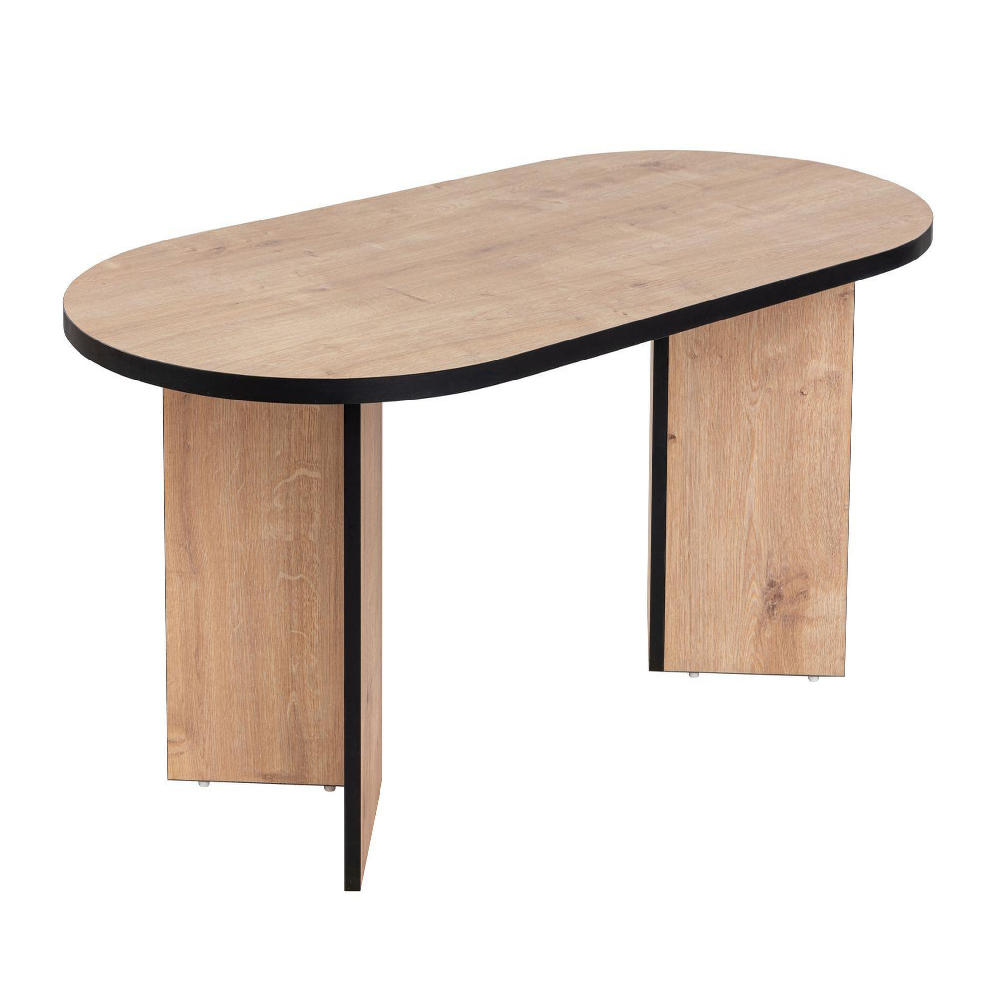 Habitat et Jardin Table basse en bois  sable  119 x 60 x 40 cm - chêne saphir