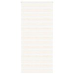VIDAXL Store zebre beige marbre largeur du tissu 105,9 cm polyester