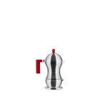 ALESSI Alessi Pulcina Cafetière Espresso MDL02/1 R, Aluminium, 1 Tasse, Rouge