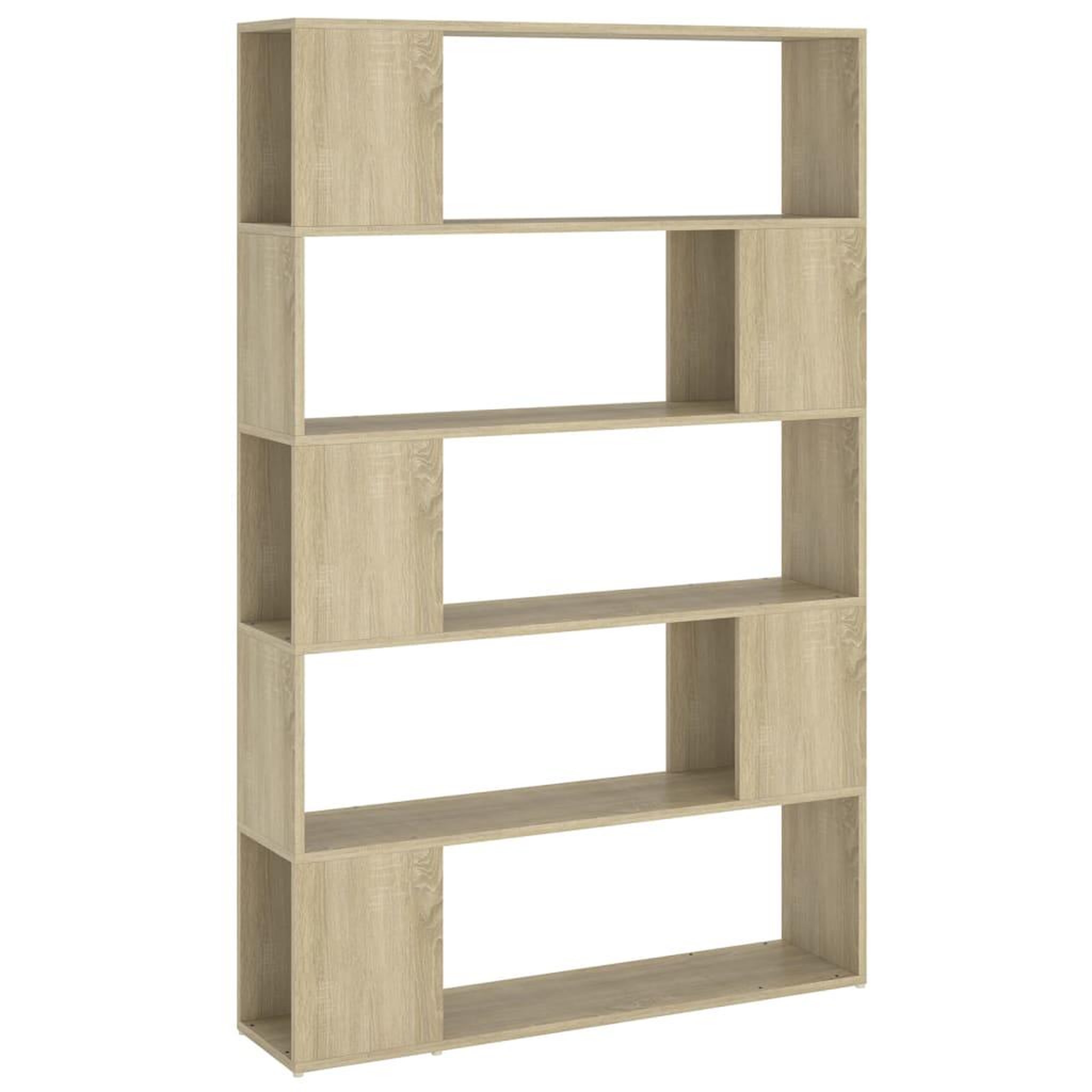 Voir la diapositive 2 : VIDAXL Bibliotheque/Separateur de piece Chene sonoma Bois d'ingenierie