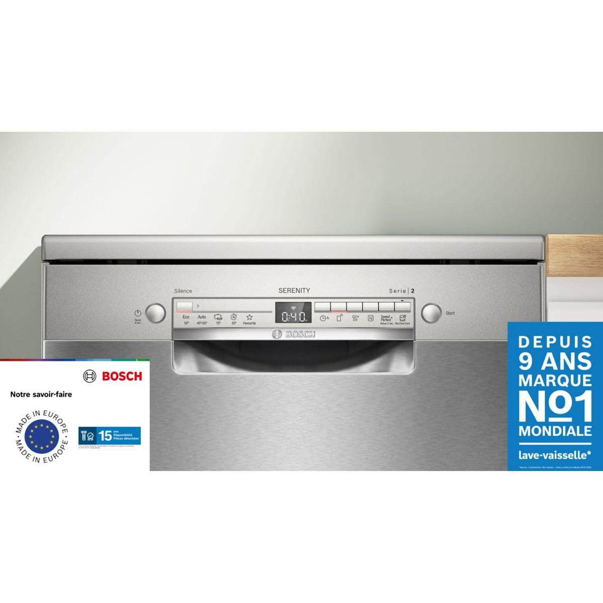 BOSCH Lave vaisselle 60 cm SMS2HTI19E