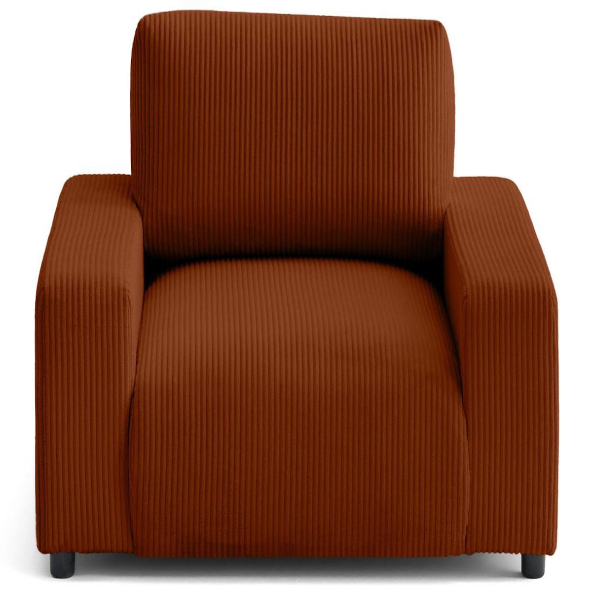 LISA DESIGN Pivoine - fauteuil en velours côtelé