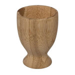 SECRET DE GOURMET Coquetier en Bambou  Rond  7cm Naturel