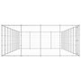 Voir la diapositive 3 : VIDAXL Chenil exterieur Acier galvanise 43,56 m²