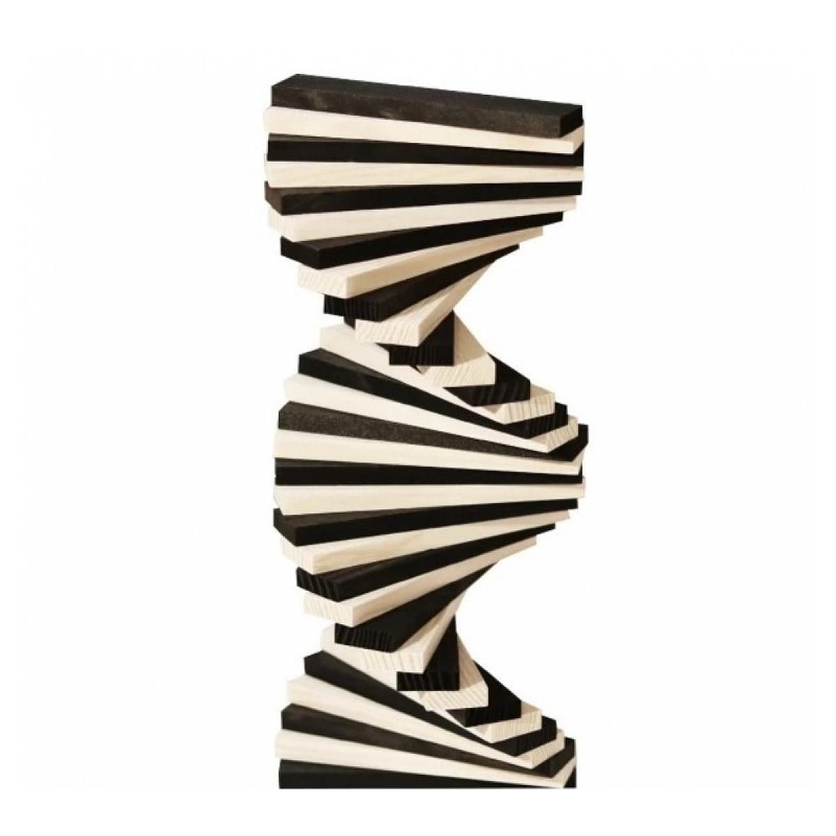 Kapla La planchette magique  Boite 100 pieces Noir et Blanc