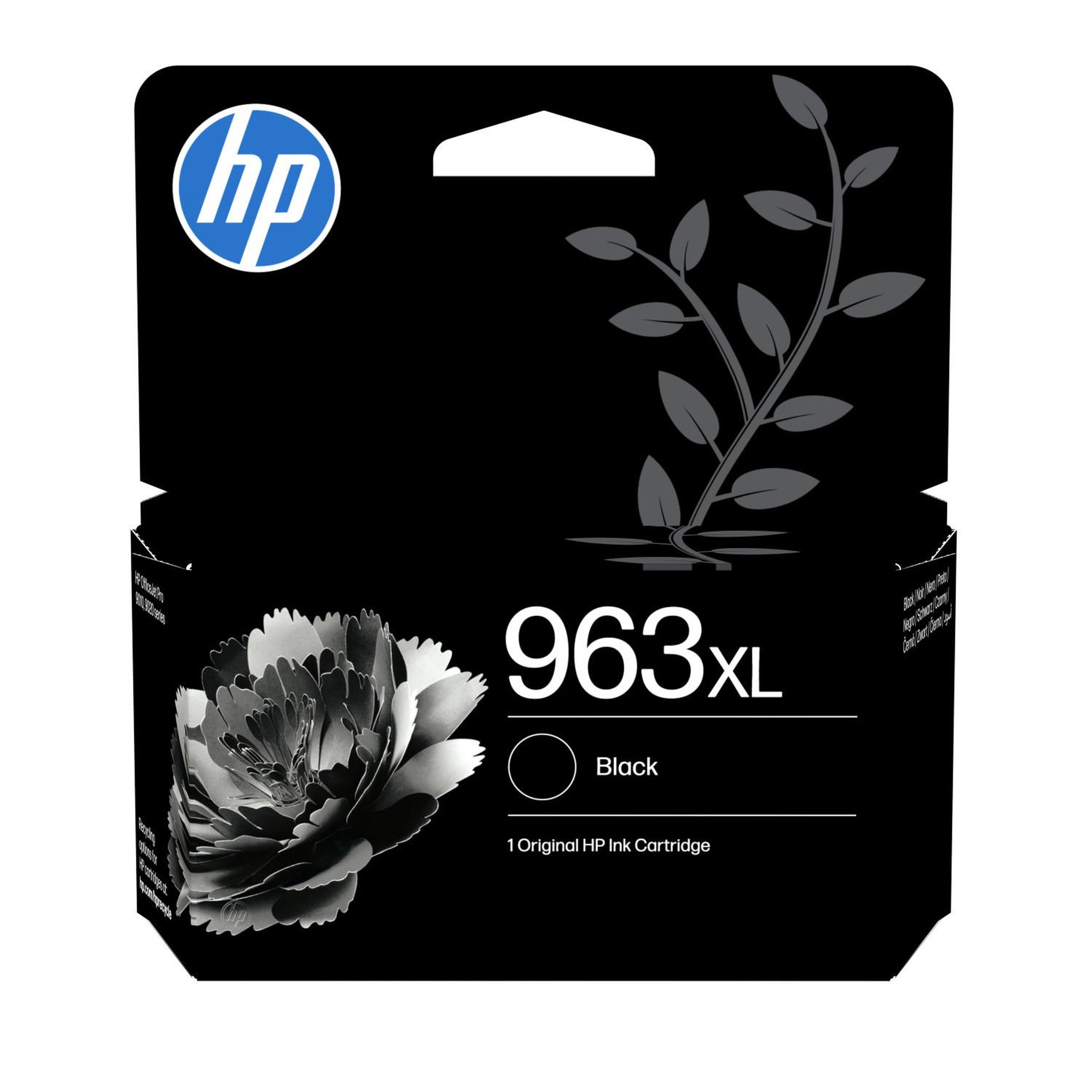 Voir la diapositive 2 : HP Hp 963xl cartouche d'encre noire authentique, grande capacité