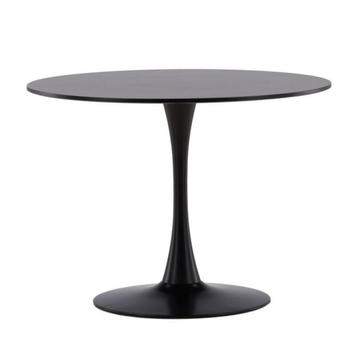Paris Prix Table à Manger Ronde  Glade  100cm Noir
