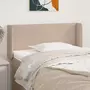 VIDAXL Tete de lit avec oreilles Cappuccino 103x16x78/88 cm Similicuir