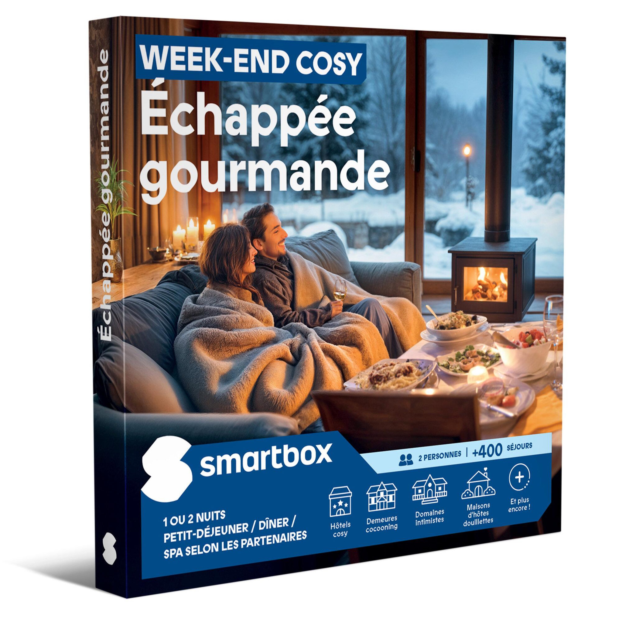 Smartbox Week-end cosy - échappée gourmande - coffret cadeau séjour