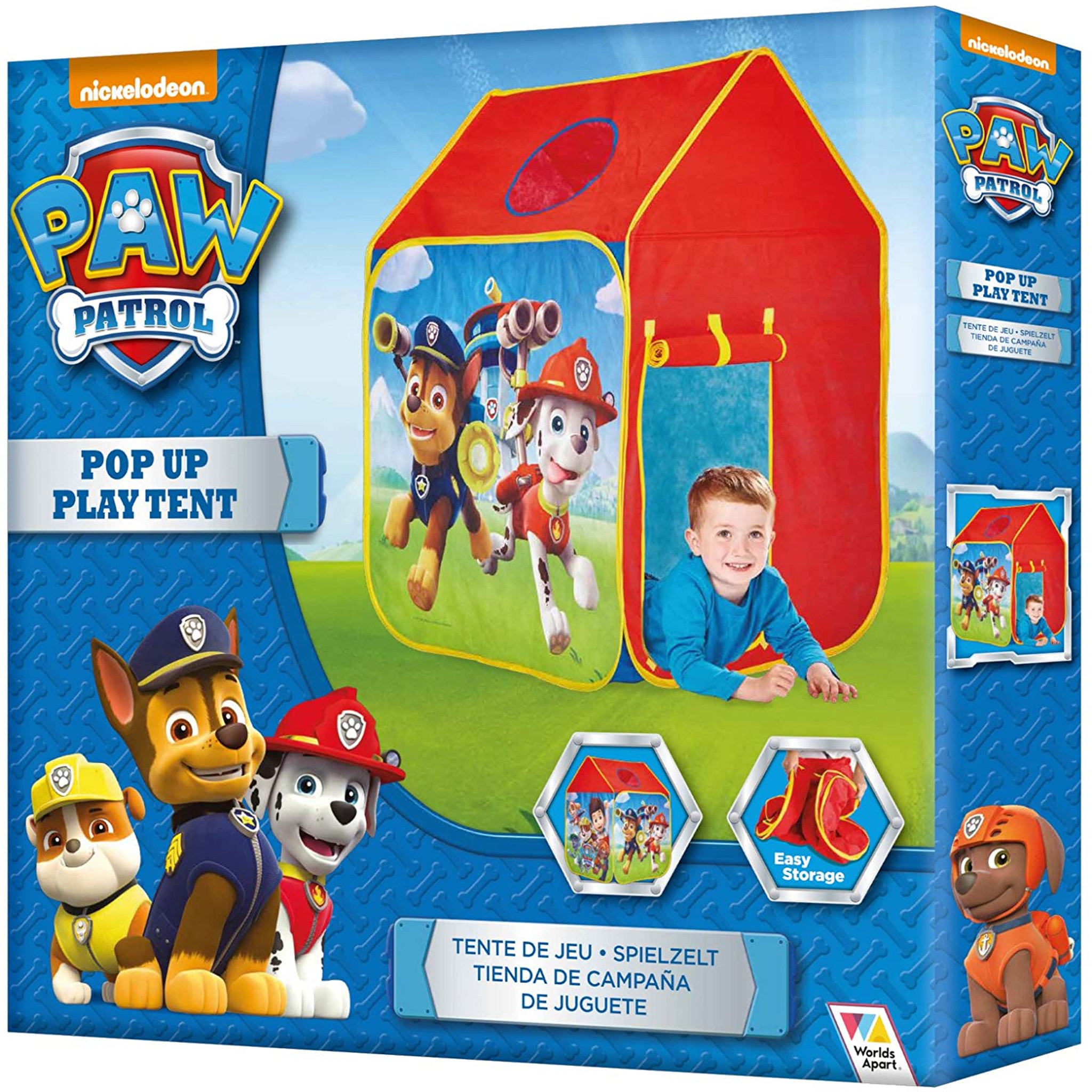 Voir la diapositive 4 : MOOSE TOYS La Pat Patrouille - Tente de jeu maisonnette pop-up