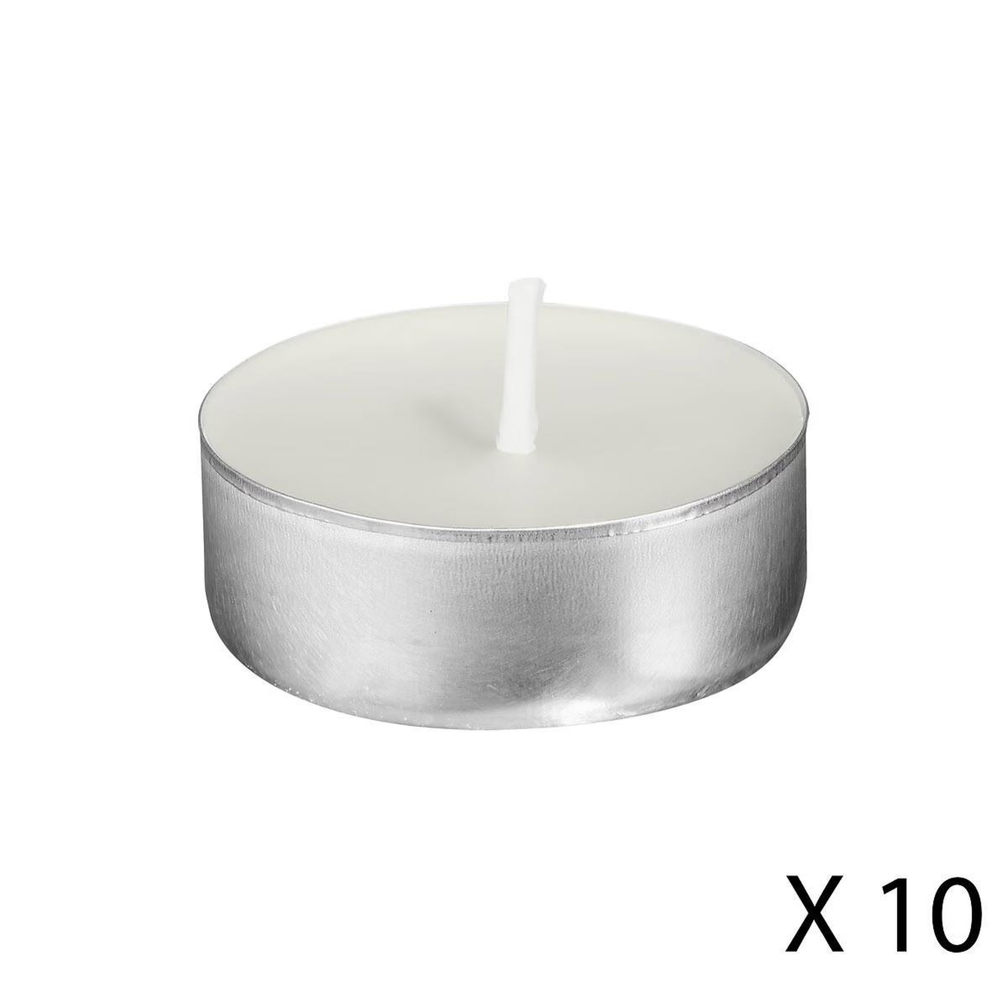 Voir la diapositive 4 : COMPTOIR DE LA BOUGIE Lot de 30 bougies chauffe-plat parfumées 3,7cm jasmin