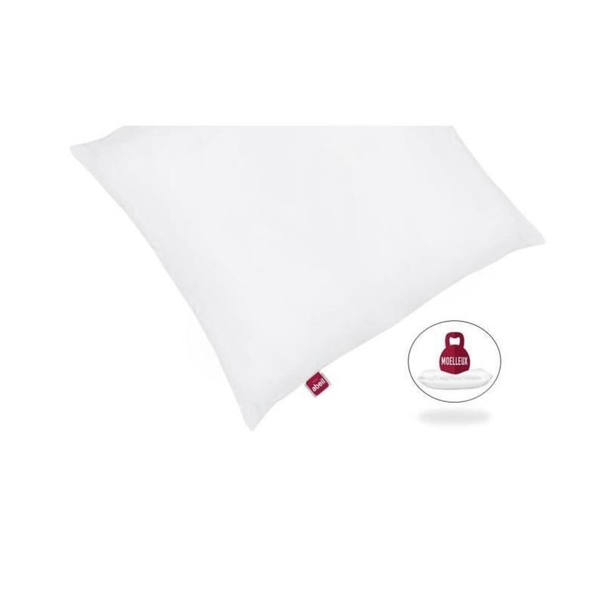 Voir la diapositive 2 : ABEIL ABEIL Lot de 2 oreillers Ultima Confort - 60 x 60 cm