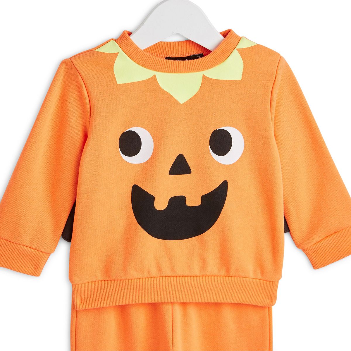 IN EXTENSO Ensemble déguisement halloween citrouille bébé garçon