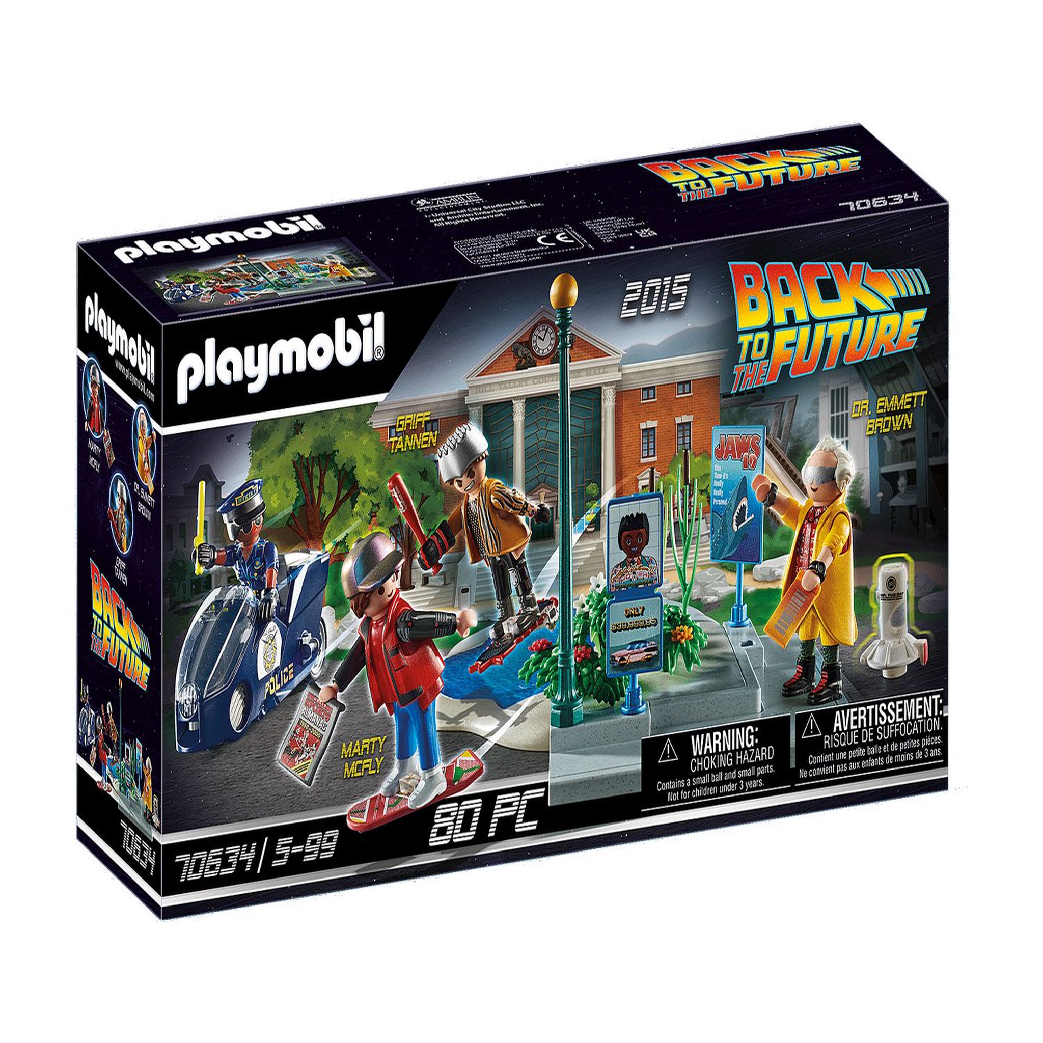 PLAYMOBIL 70634  Retour vers le futur - Course d'hoverboard