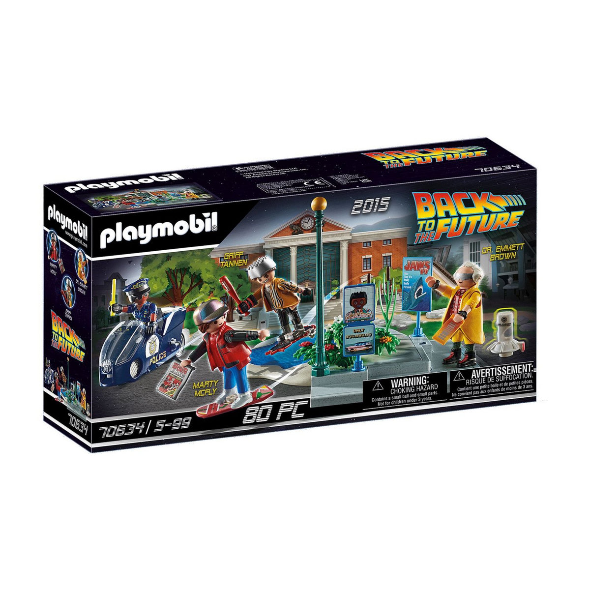 PLAYMOBIL 70634  Retour vers le futur - Course d'hoverboard
