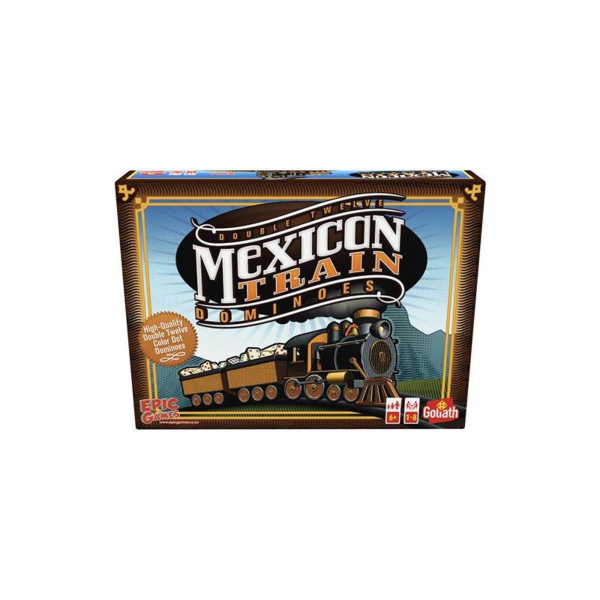 GOLIATH Goliath Dominos du train mexicain