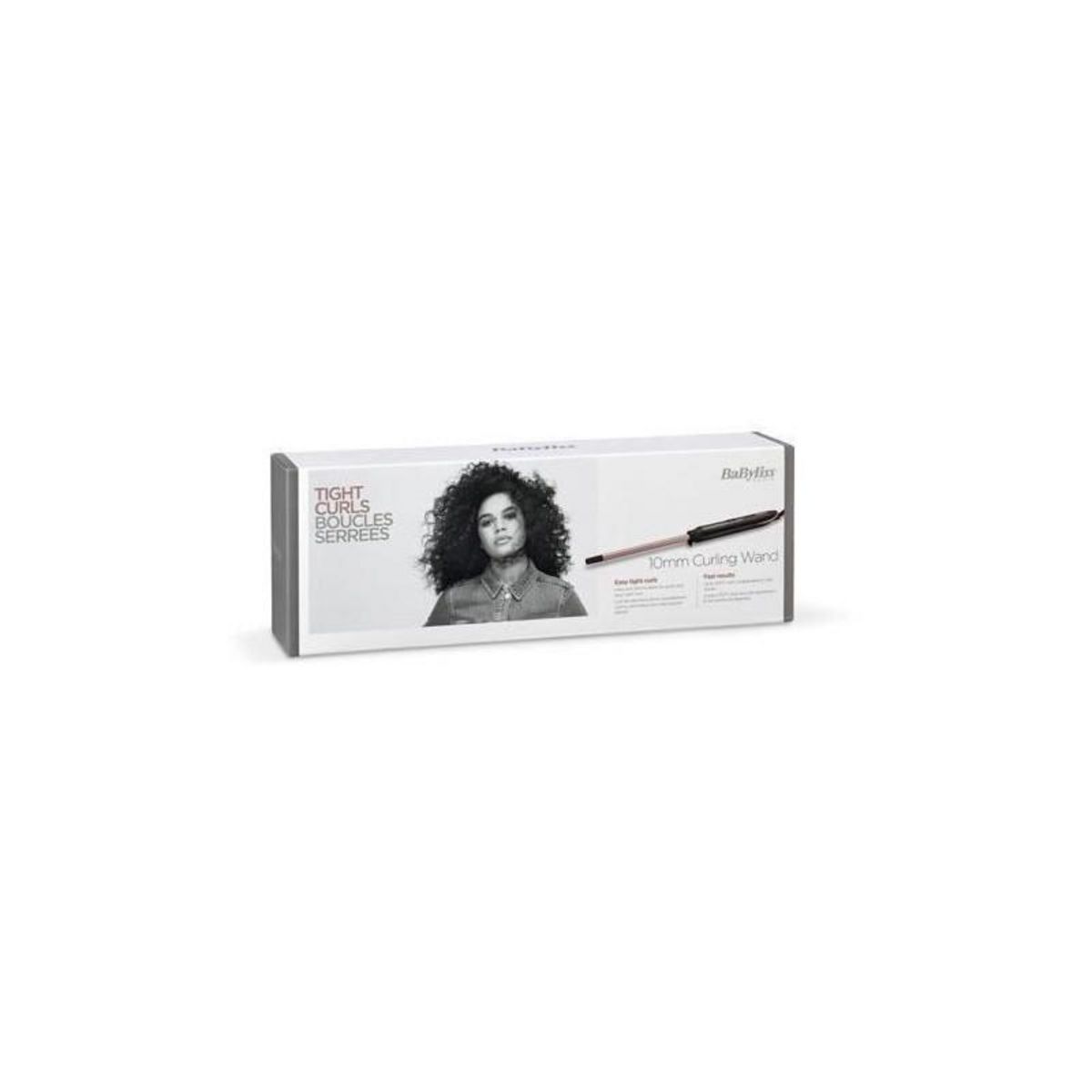 BABYLISS BABYLISS C449E BOUCLEUR MANUEL/Rose Quartz Tight Curls Wand