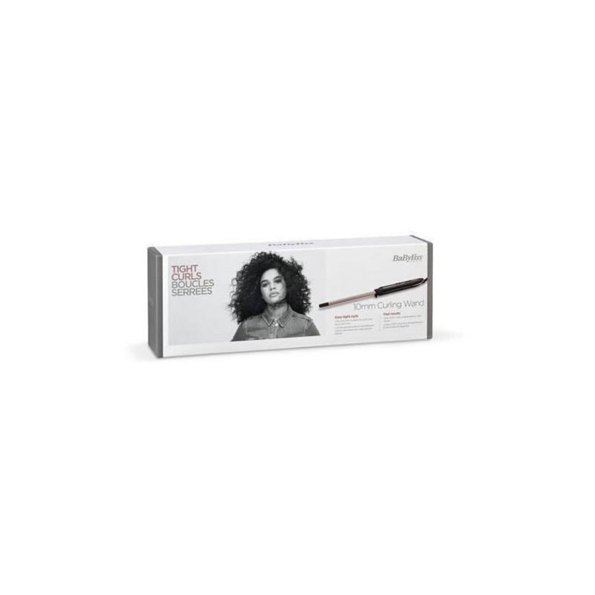 BABYLISS BABYLISS C449E BOUCLEUR MANUEL/Rose Quartz Tight Curls Wand