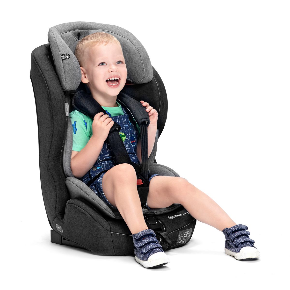 KINDERKRAFT Siège auto groupe 1/2/3 Safety Fix Isofix