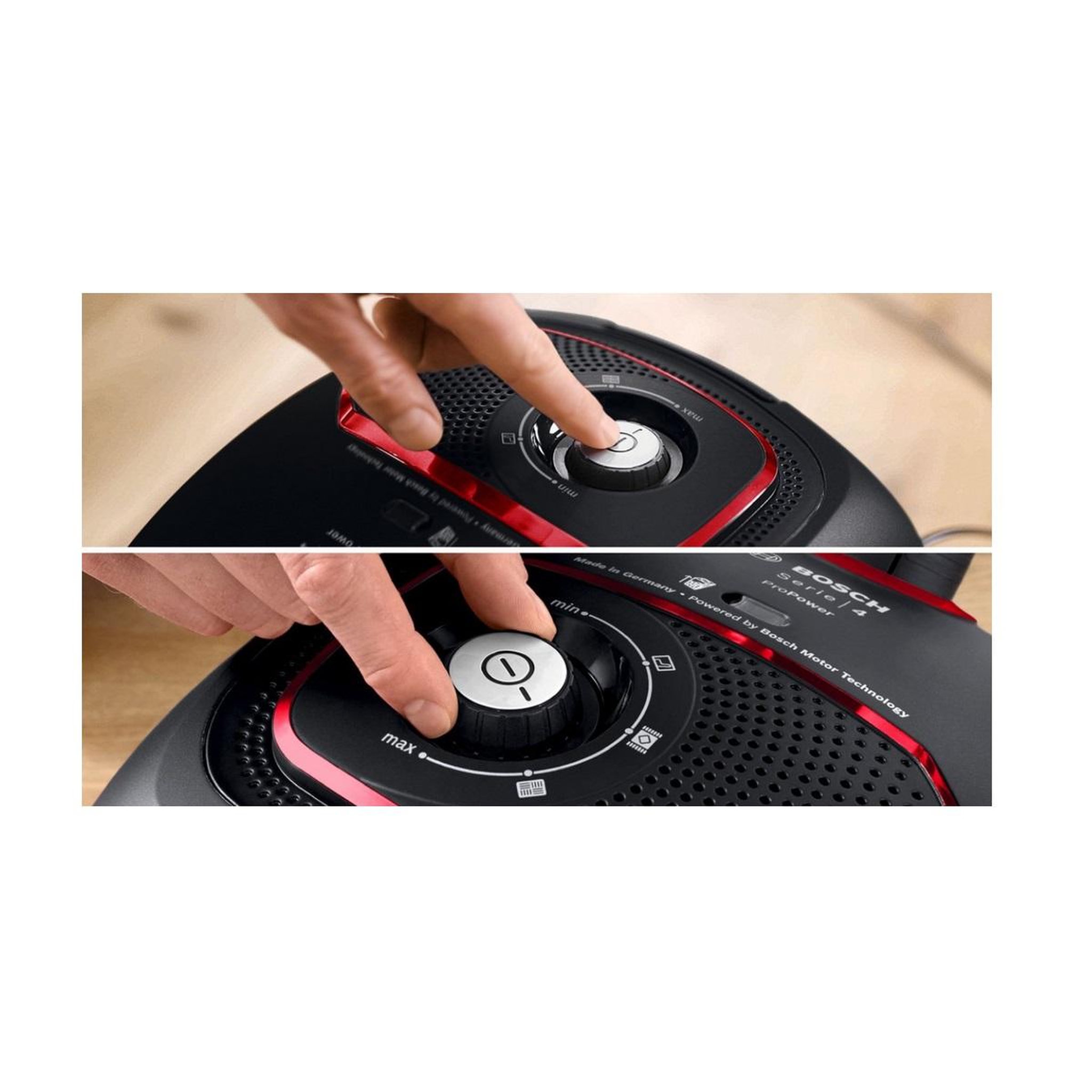 Voir la diapositive 5 : BOSCH Aspirateur traîneau 850w 75db noir - bgb41pow1