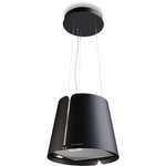 faber Hotte décorative îlot BEAT 430 NOIR MAT