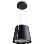 Voir la diapositive 1 : faber Hotte décorative îlot BEAT 430 NOIR MAT