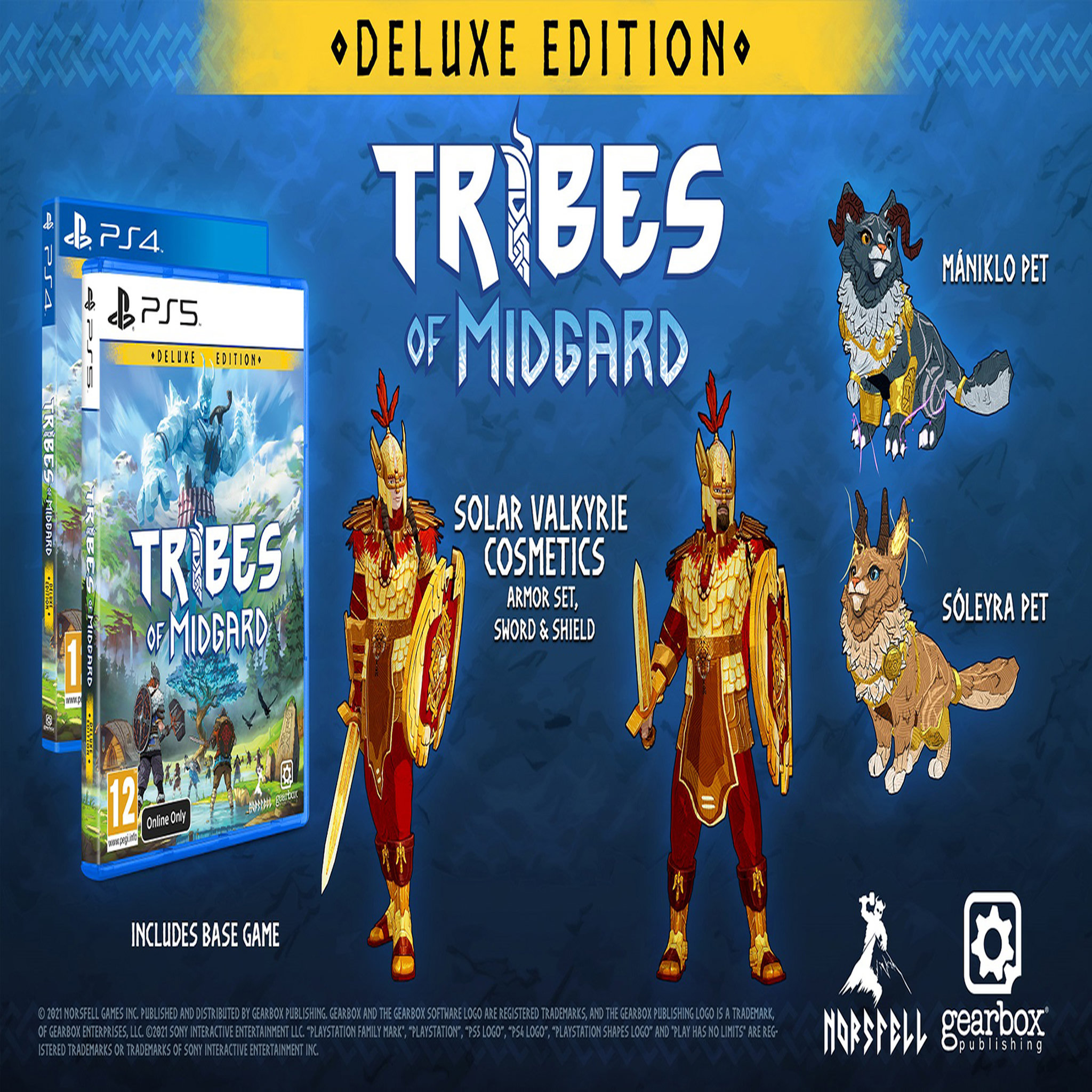 Voir la diapositive 2 : Tribes of Midgard Edition Deluxe PS4