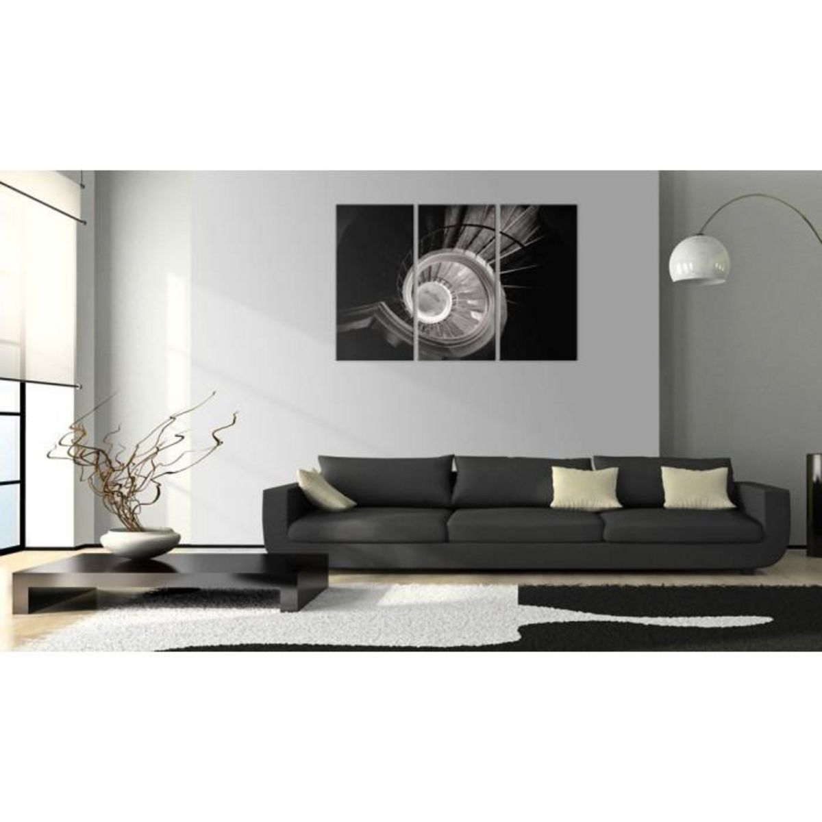 Paris Prix Tableau Imprimé  Escalier en Colimaçon