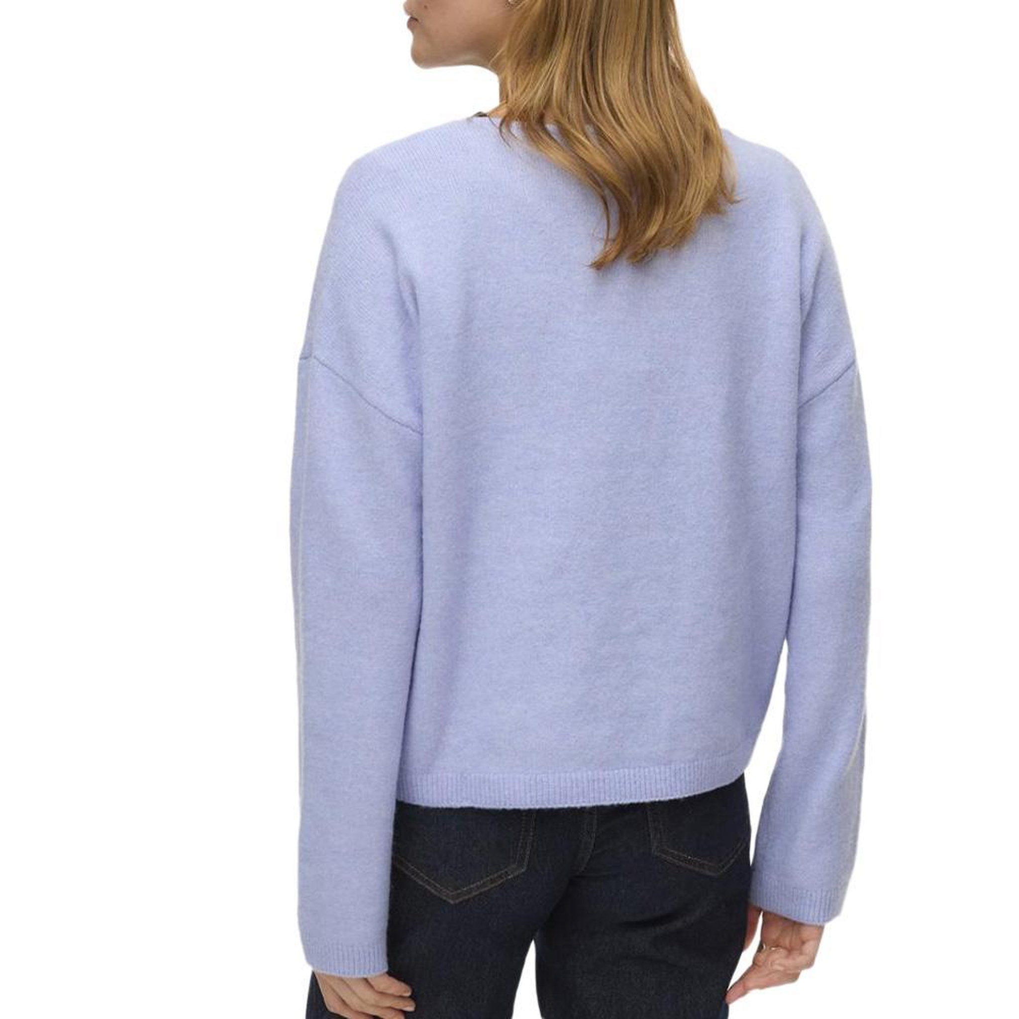 Voir la diapositive 2 : Vero Moda Pull Mauve Femme Vero Moda Besti