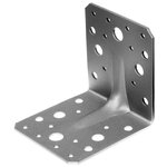 CENTRALE BRICO Lot de 12 équerres Galvanisé GAH ALBERTS, 70x70x55 mm