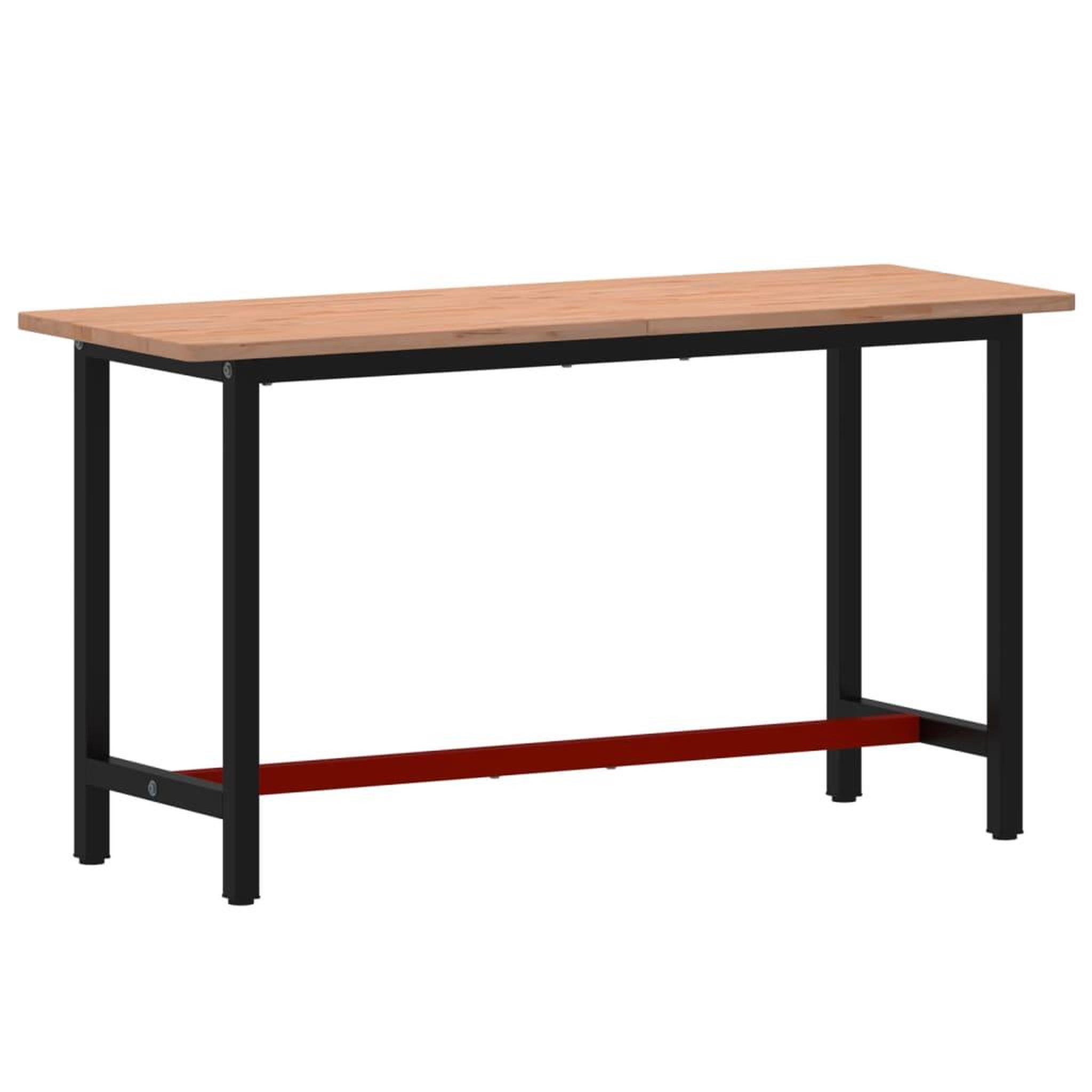 Voir la diapositive 5 : VIDAXL Etabli 150x55x81,5 cm bois massif de hetre et metal