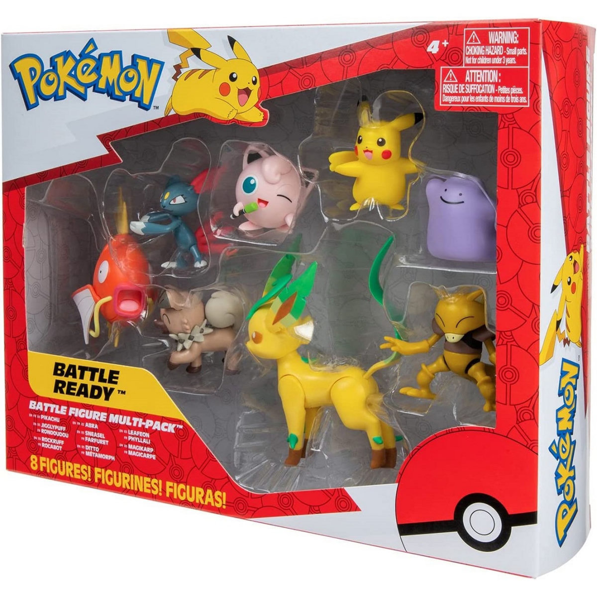 BANDAI Pack de 8 figurines Pokémon Collection n°8