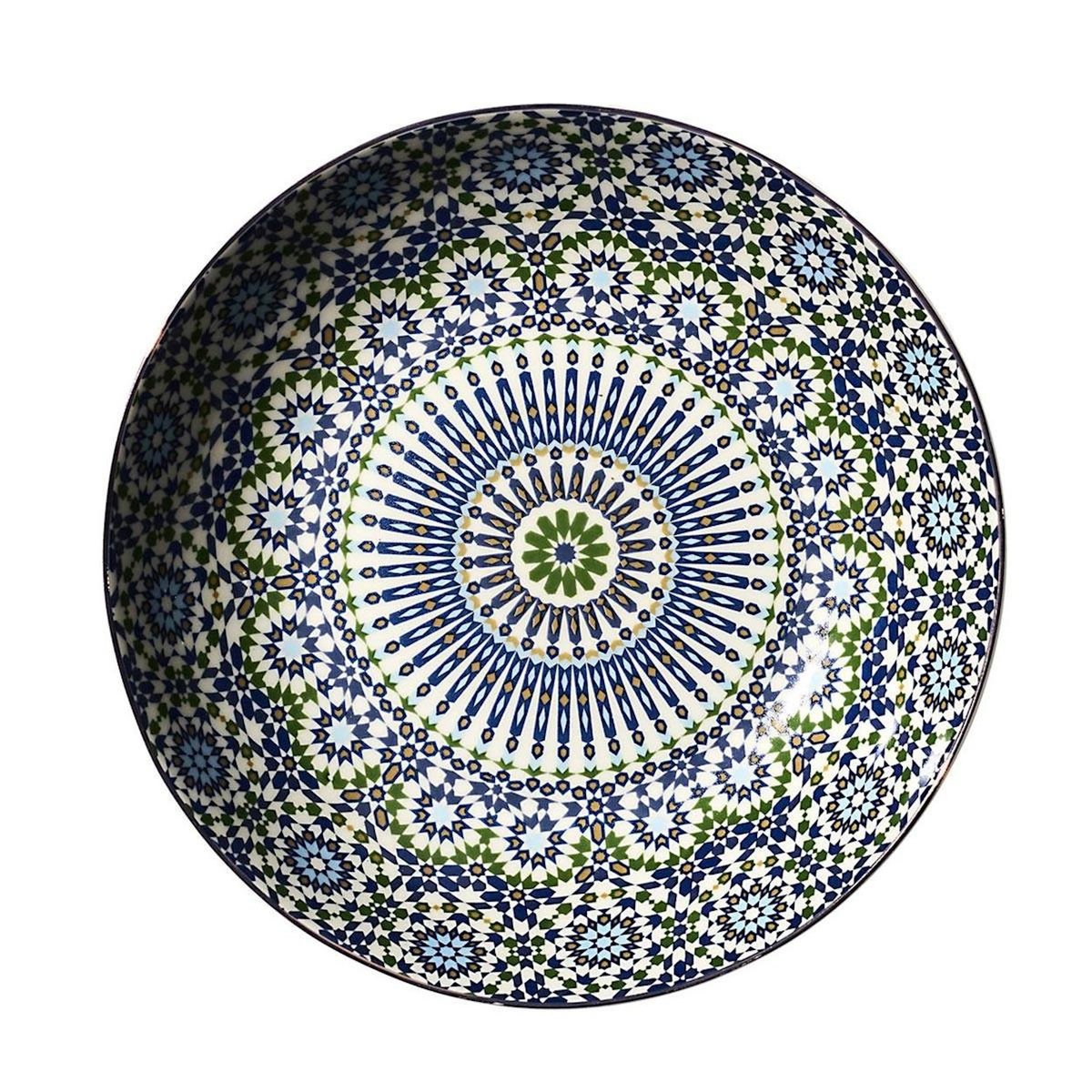 Paris Prix Lot de 6 Assiettes Creuses  Sana  20cm Multicolore